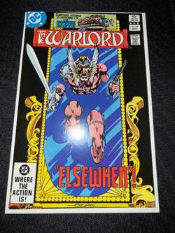 The Warlord #64 1982 DC Comic VF / F