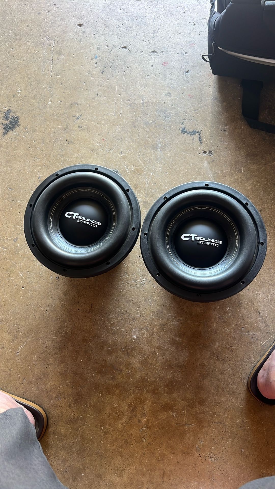 Ct Sounds Strato 10” Dual 4ohm Subwoofers 