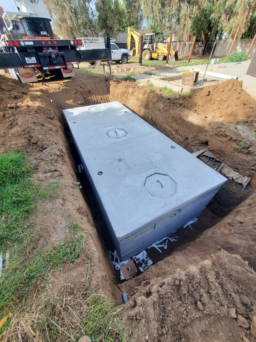 Septic Tanks And Lines