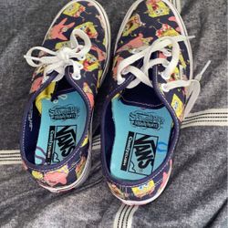 SpongeBob Vans Like New $40