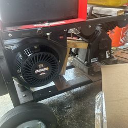 Portable Gasoline Driven Air Compressor