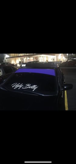 Windshield strip