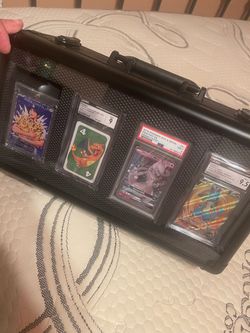 Graded Pokémon Card Lot CGC, PSA Slabs, holos, full art and lots more, not selling individually ! Read entire posting