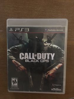 Sony PlayStation ps3 call of duty black ops