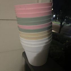 12 Multicolor Starter Plant 🌱 Pots Get All