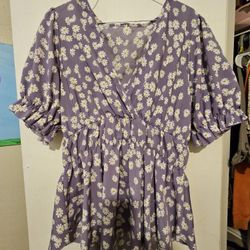Womens Floweral Shirt