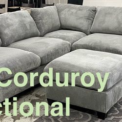 New Comfy Cozy Corduroy Set (Finance and Delivery)
