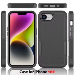 iPhone 16e Case Shockproof Armor Protection Case