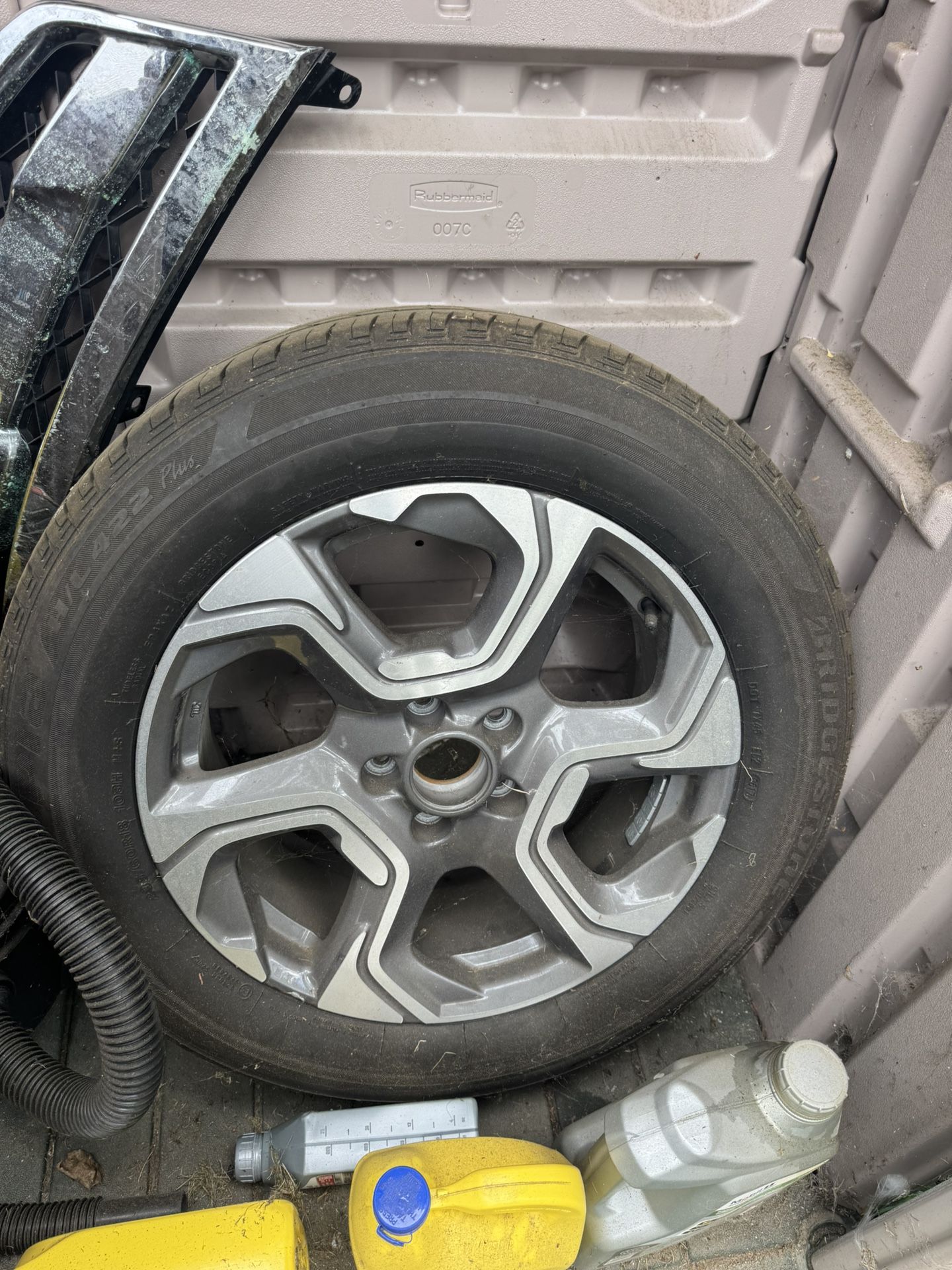 rim and tire only one 