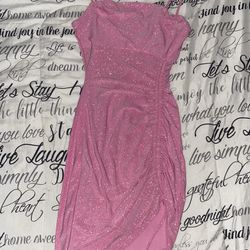 Pink Sparkly Dress 
