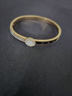 18k Gold Plated Stainless Steel Bracelet 