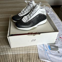 Size 9 - AIR JORDAN 2011 WHITE/BLACK- ANTHRACITE 436771 101 NEW DS OG BOX