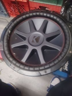 Kicker Car Subwoofer
