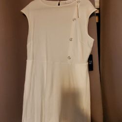 White Cotton Dress