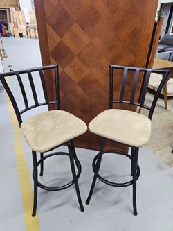2 Height Bar Stools 