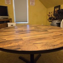 FREE - 48" Diameter Round Laminate Top Table