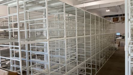 IKEA JonAxel 4 Tier Storage Shelves