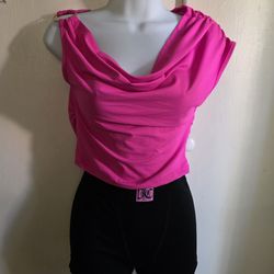 Hot pink top