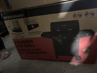3 burner gas grill - brand new 