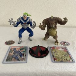 Wildcats Covert Action Team Warblade Daemonite 1994 6” Figures Playmates Jim Lee