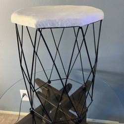 White Dressing Stool