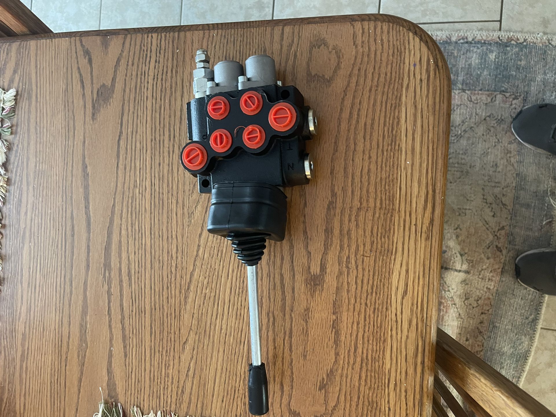  Ridgeyard Hydraulic Directional Control Valve Tractor Loader w/ Joystick 1 Spool 11 GPM