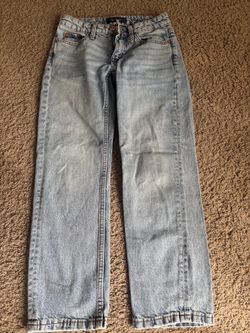 Aeropostale, low rise, baggy jeans