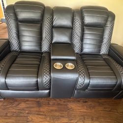 Leather Sofa