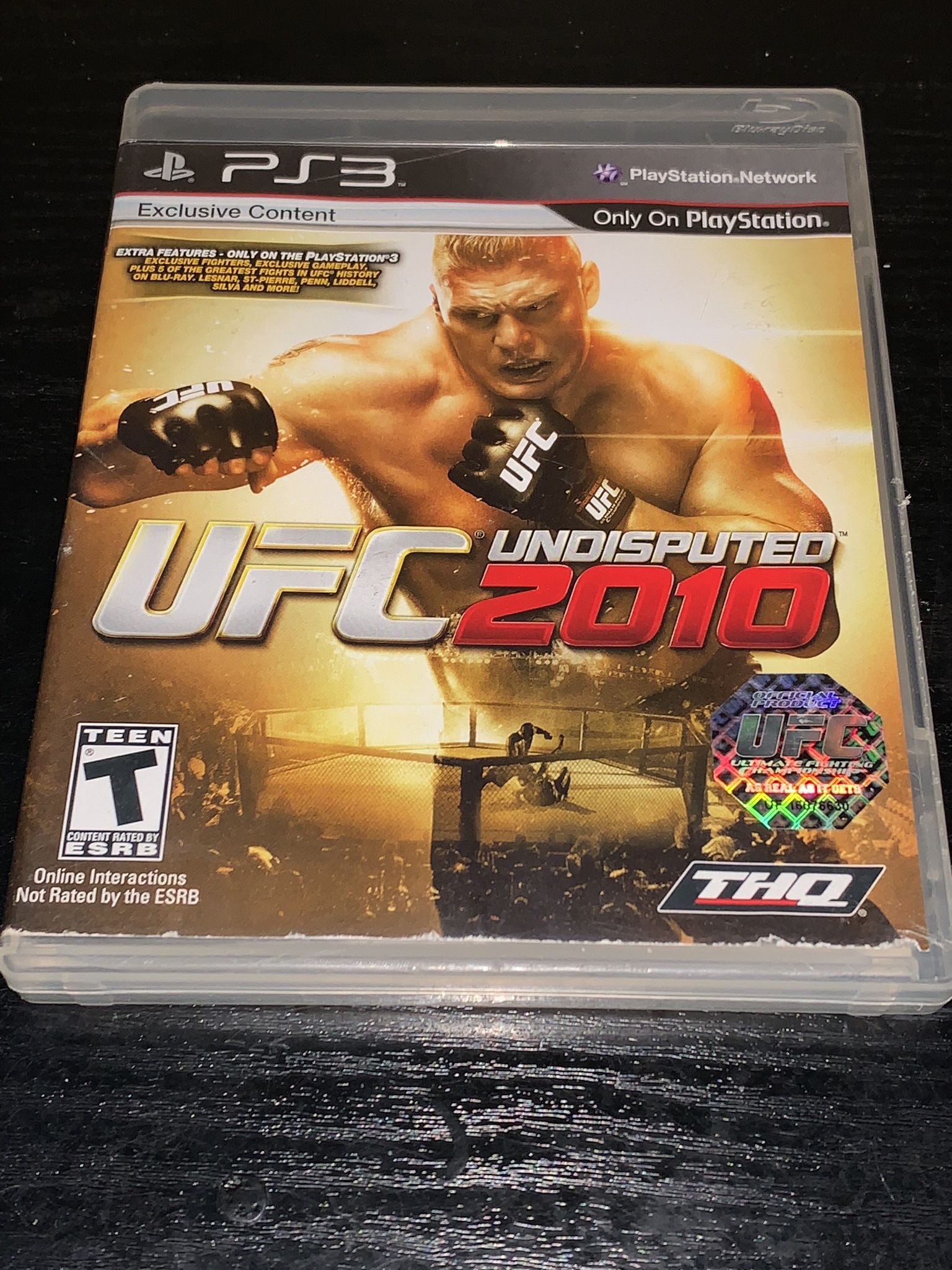 PlayStation 3 Video Game 🎮 PS3 UFC Undisputed 2010 Fight Night MMA Boxing 🥊 Championship 