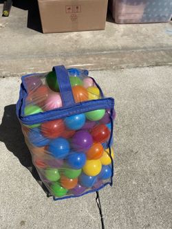 Plastic Ball Pit Balls