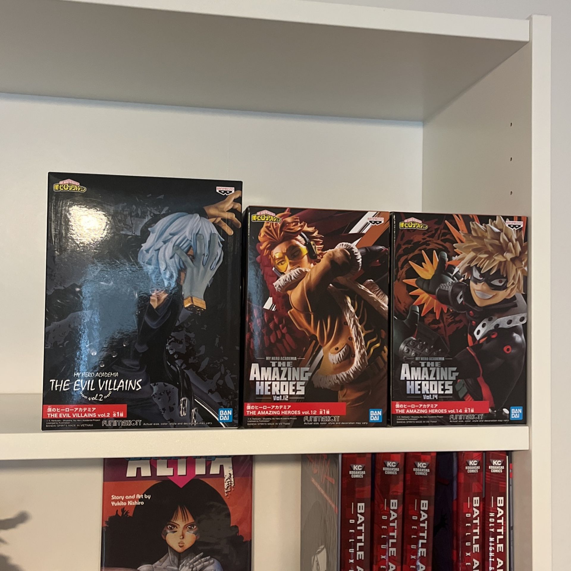 My Hero Academia Manga Anime Banpresto Figures