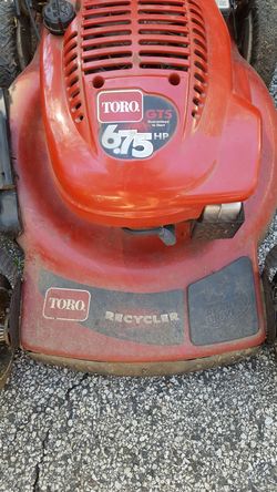 Toro gts 6.75 hp lawn online mower