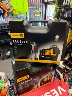 Stabila LAX 600 G Multi-Line Laser  $671 ( EACH ).