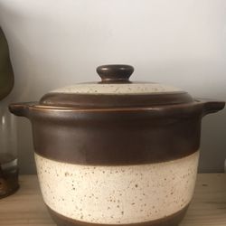 Vintage 1960’s Denby Ceramic Pot 