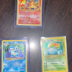 Pokemon Charizard Blastoise 