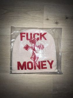 Supreme “Fuck Money” Beanie
