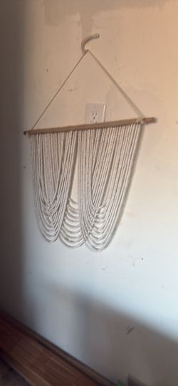 Boho macramé tapestry