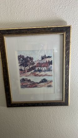 Beautiful, ready to hang framed landscape art prints by contemporary artist, Christine Winterle Olson.