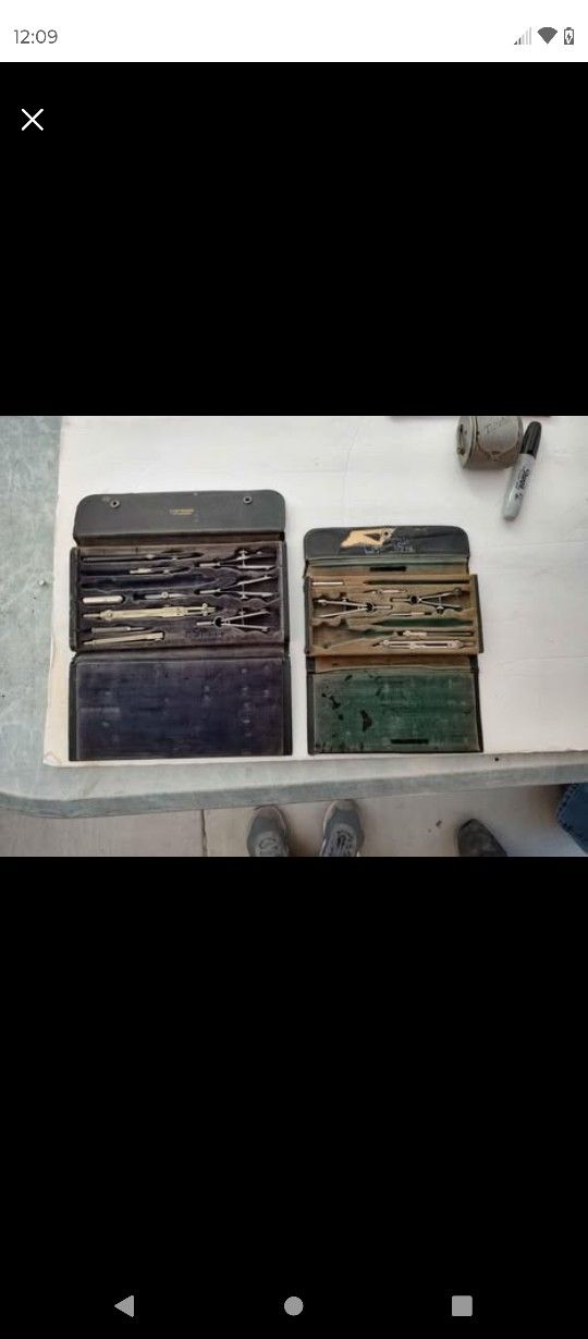 Vintage Drafting Tools 