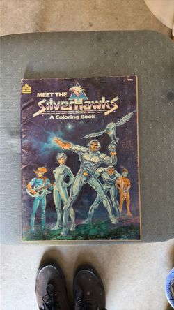 Meet the silver hawks a coloring book