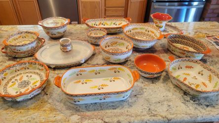 Old World Oak Leaf Fall by Temptations set