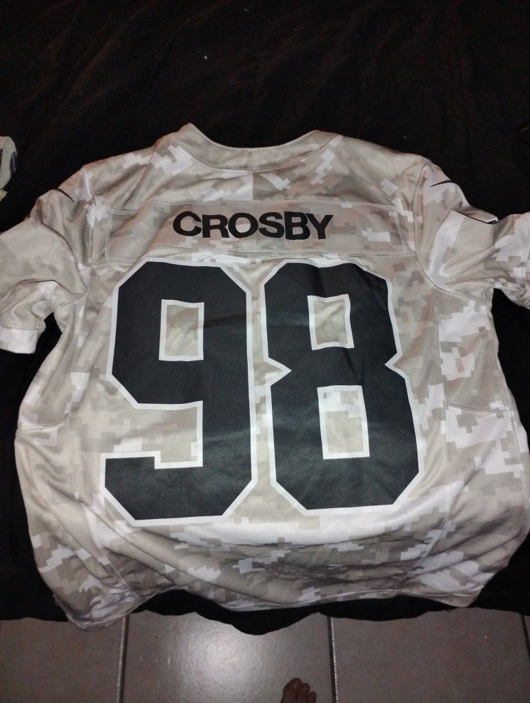 RAIDERS JERSEY CROSBY 98