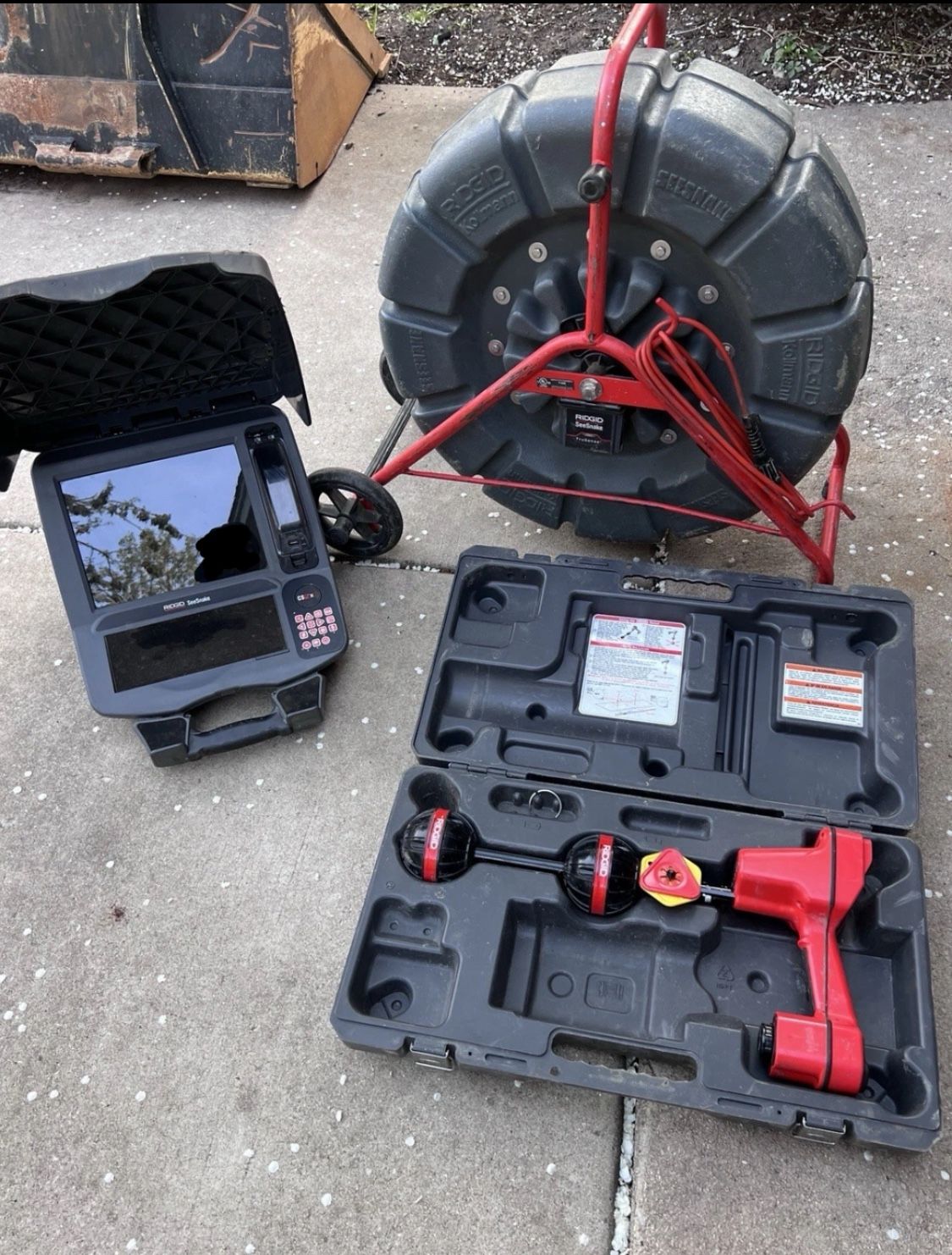 RIDGID CAMERA, MONITOR AND LOCATOR