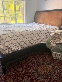Three Dressers, Two Bedside and one Big Dresser With Queen Size Bedframe and Mattress