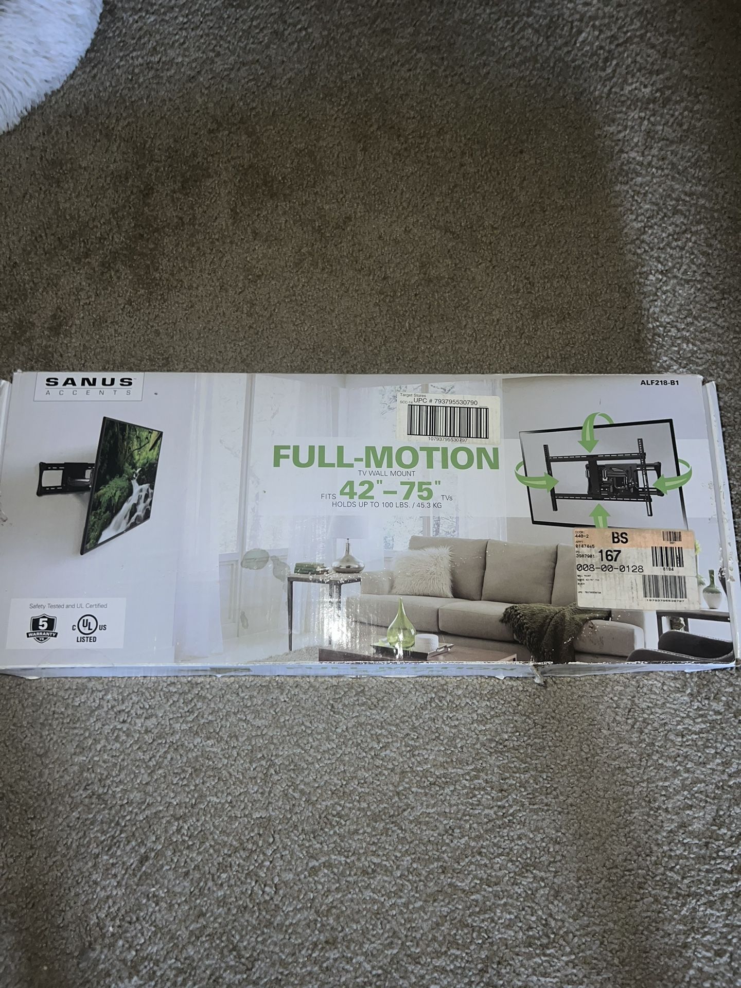 Sanus Accents Full Motion Tv Mount