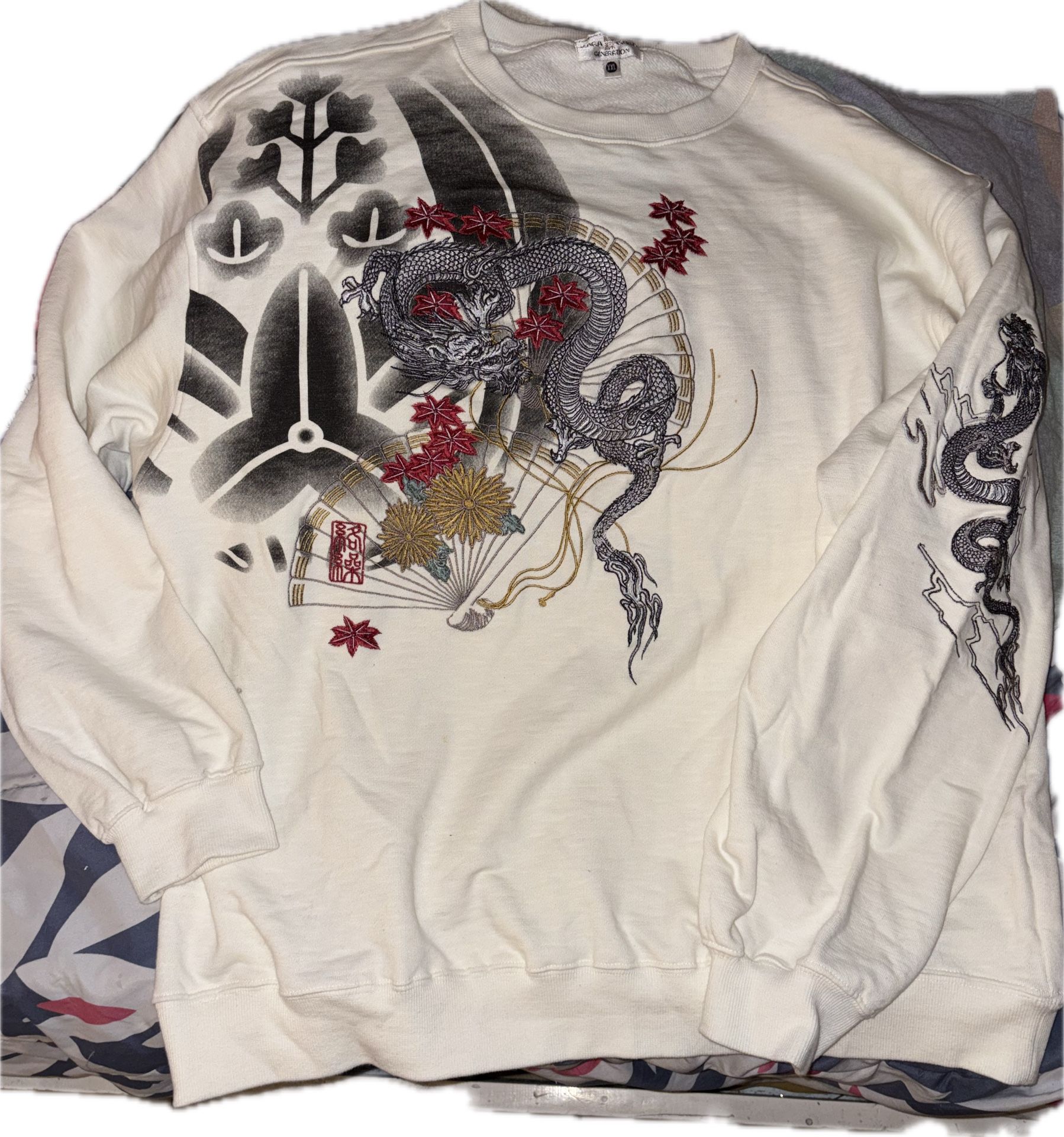 Kara Kury Eccentric Japan Original Graphic Pull-Over Jacket