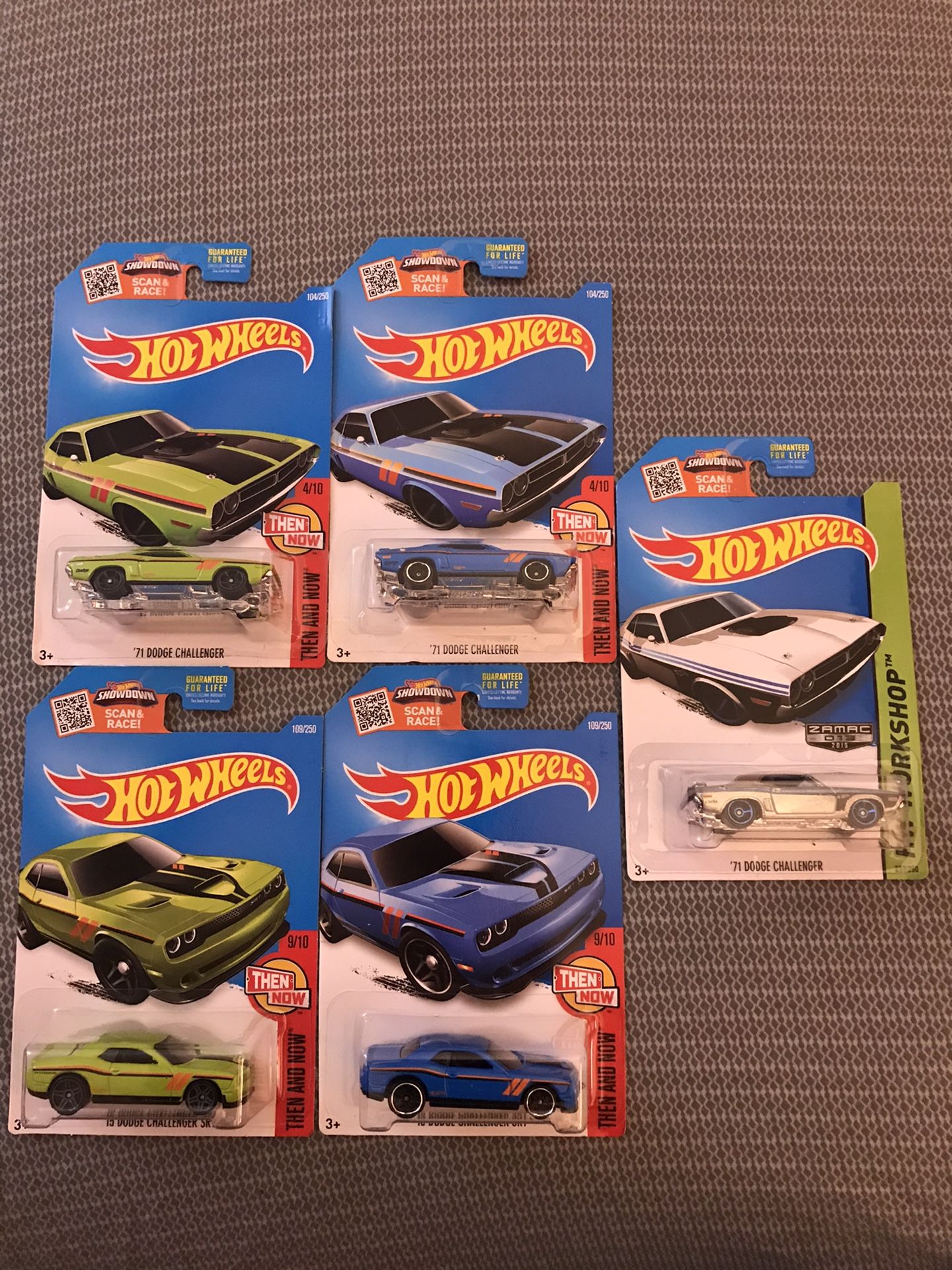 Hot Wheels Dodge Challenger lot