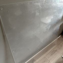 New Thick Acrylic Plastic For Photo Frame Or Other Custom Projects 44.5” X 44.5”