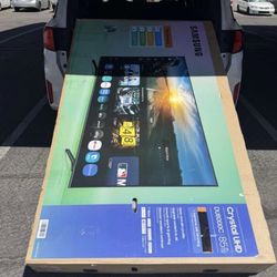 85 Tv Samsung Free Delivery $55 Down And Financing Six Month Replacement Warranty