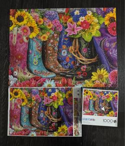 Buffalo Games - Cowgirl Colors - Lars Stewart - 1000 Piece Jigsaw Puzzle 🧩